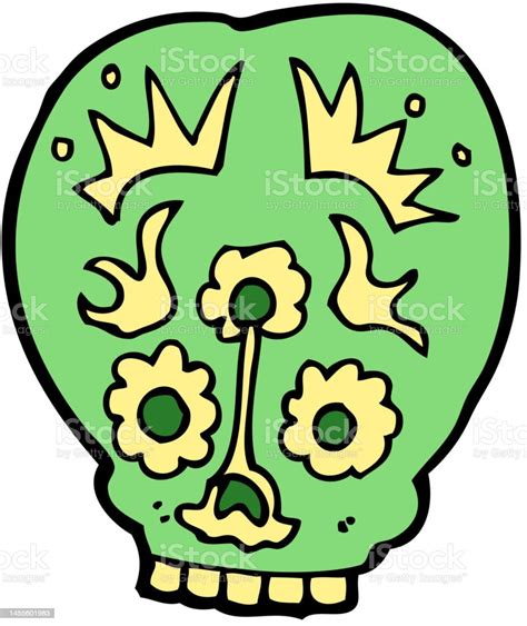 Cartoon Sugar Skull Stock Illustration Download Image Now Art