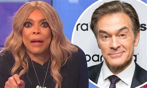 Dr Oz Tells Single Wendy Williams To Hold Out From Sex While In Social Isolation Daily Mail