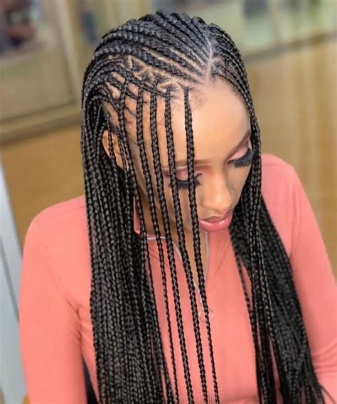 The Ultimate Guide To Side Part Tribal Braids With Pictures New