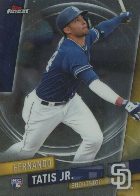 Fernando Tatis Jr 2019 Topps Finest 85 Base Price Guide Sports Card