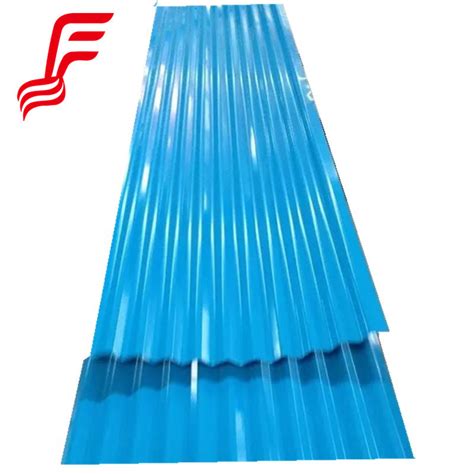 Roof Corrugated Sheet PPGI Corrugated Steel Roofing Tile China PPGI