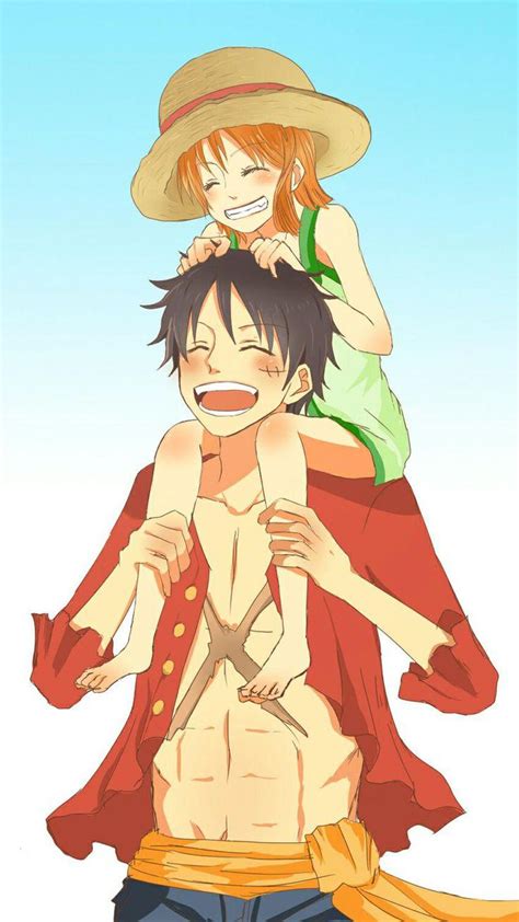 Luffy And Nami Wallpapers Top Free Luffy And Nami Backgrounds Wallpaperaccess