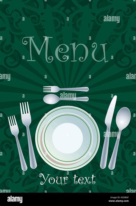 Restaurant Menu Design Cover