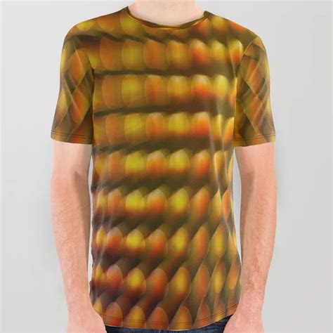 Orange Warp All Over Graphic Tee | Graphic tees, Tees, Psychedelic design