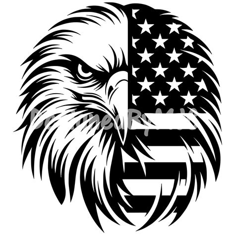 Eagle With American Flag Svg American Flag Svg Eagle Svg Eagle