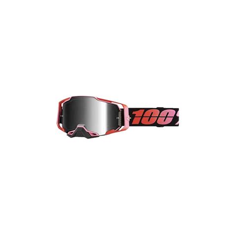 Motocross Brille 100 Armega Guerlin Schwarz