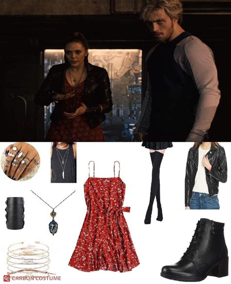 Wanda Maximoff from Avengers: Age of Ultron Costume Guide for Cosplay & Halloween