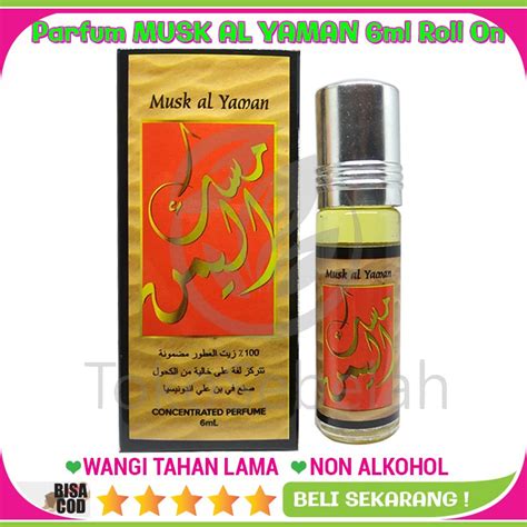 Jual Parfum MUSK AL YAMAN 6ml Bin Ali Original Minyak Wangi Non