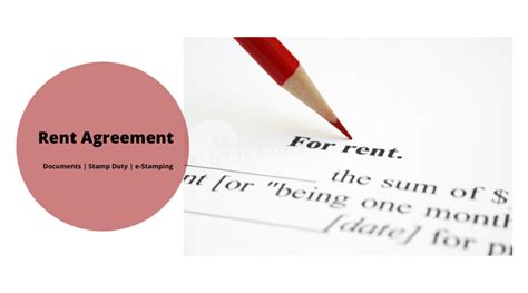 Rent Agreement Documents Stamp Duty E Stamping