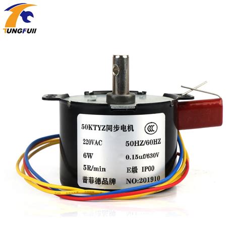 220v Ac Synchronous Gear Motor 50ktyz 50 Ktyz 6 10w Permanent Magnet