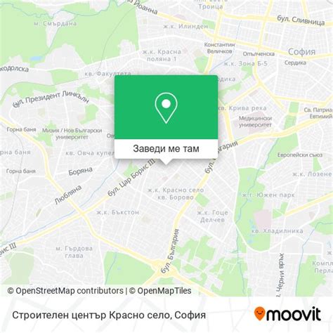 Как да стигна до Строителен център Красно село в Красно Село с автобус ...
