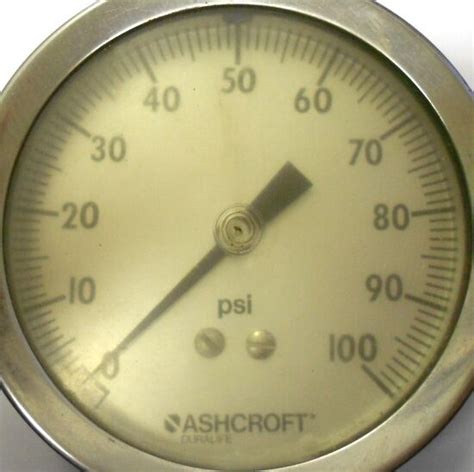 Ashcroft Stainless Steel Gauge Psi Welded Aisi Tube