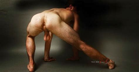 Naked Men Bent Over Cumception