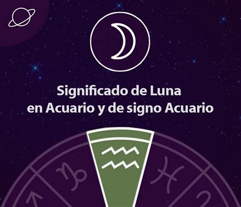 Significado De La Luna En Acuario Y El Signo Acuario