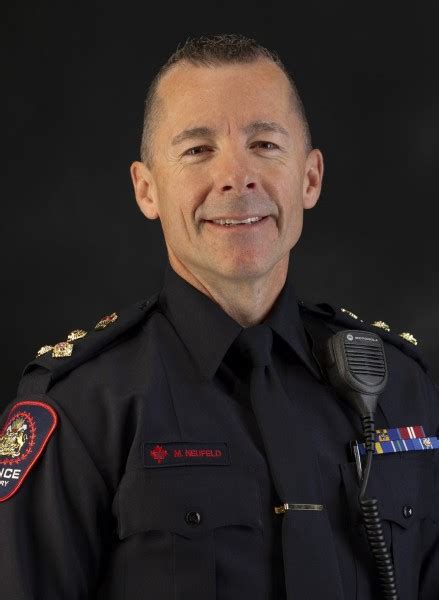 Mark Neufeld To Serve As Calgary Police Chief Until 2027