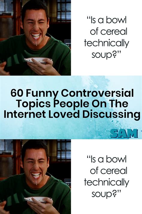 Funny Controversial Topics People On The Internet Loved Discussing