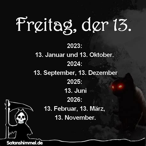 Freitag Der Woher Der Ungl Ckstag Mythos Stammt Satanshimmel