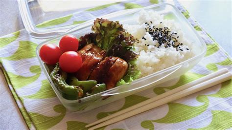 Teriyaki Chicken Bento Recipe Japanese Cooking 101