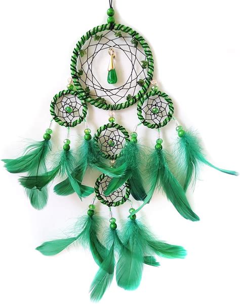 Donko Small Dream Catcher Green Dream Catchers For Bedroom Feather