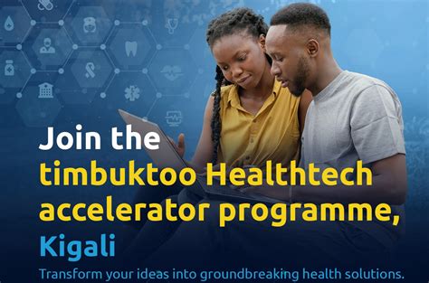 Timbuktoo Healthtech Startup Accelerator Programme Call For