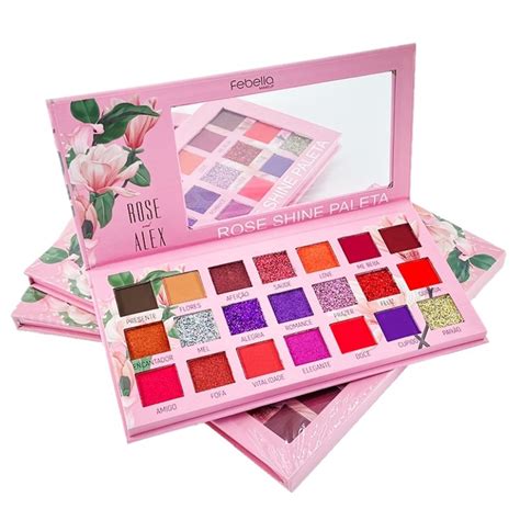 Paleta De Sombras Matte E Cintilante Naked Febella Shopee Brasil