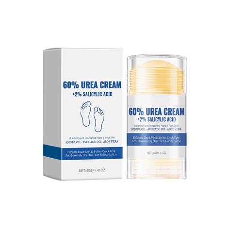 Aura 60% Plus 2% Salicylic Foot Moisturizer For Dry Feet Knees Elbows