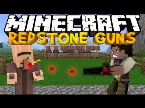 Pr Sentation Redstone Handguns Minecraft Fr Youtube