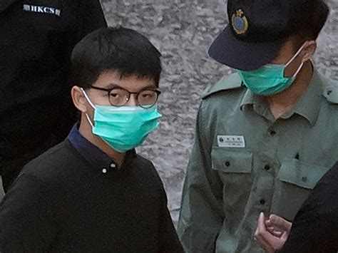 Hong Kong Activist Joshua Wong Jailed For 2019 Protest Hong Kong