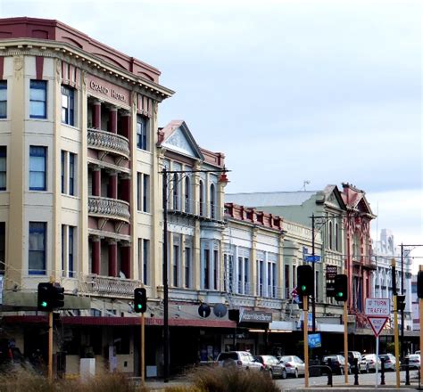 Invercargill Dee Street Facades I Do Not Despair