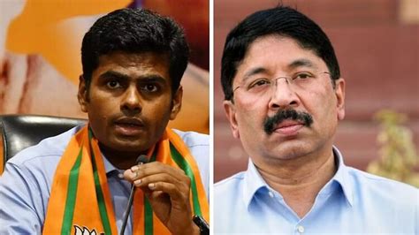 Tamil Nadu Bjp Chief Annamalai Slams Dmk Dayanidhi Maran Controversial