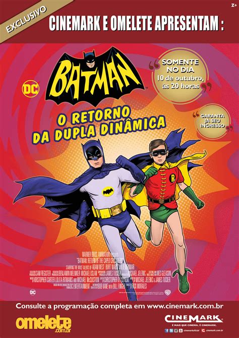 S O Paulo Para Crian As Batman O Retorno Da Dupla Din Mica Ter