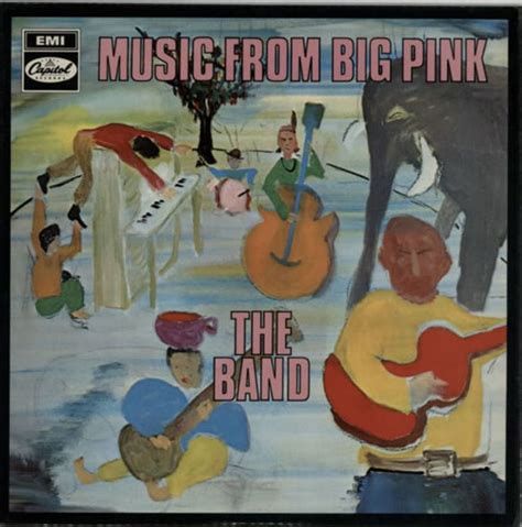 The Band Music From Big Pink - 1st UK Vinyl LP | Music from big pink ...