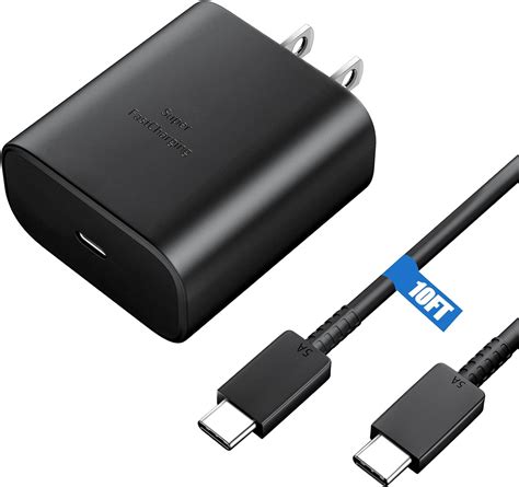 Amazon Cargador S24 S23 S22 Ultra 45 W Samsung Super Fast Charger