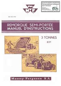 Revue Technique Manuel Notice Dentretien Tracteur Ferguson