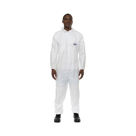 International Enviroguard Valuguard Mp Lightweight Microporous Coveralls With Elastic Wrists And