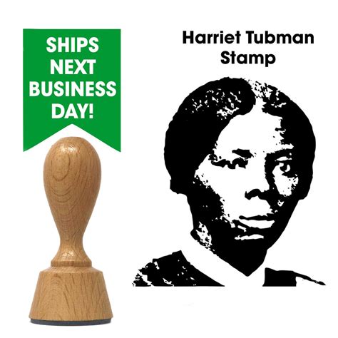 Harriet Tubman Stamp Custom Rubber Stamp Harriet Tubman | Etsy