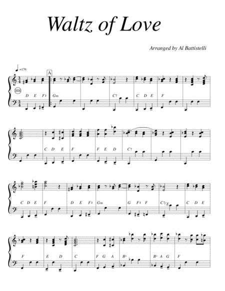 Waltz Of Love By Battistelli Publications Sheet Music For Accordion At