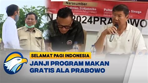 Janji Capres Prabowo Bila Menjadi Presiden RI Makan Gratis Gizi Ibu