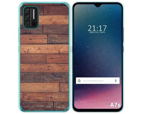 Tumundosmartphone Funda Gel TPU Umidigi A7S Madera 03 Miravia