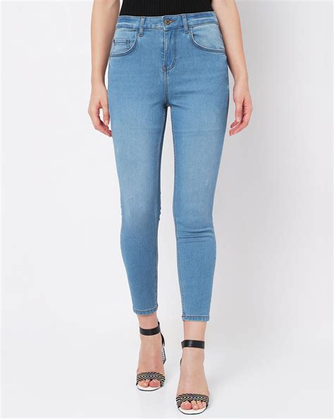 Light Blue High Rise Wendy Skinny Jeans