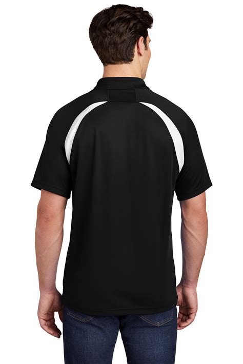 Sport Tek Dry Zone Colorblock Raglan Polo Product Company Casuals