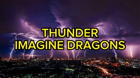 Thunder Imagine Dragons With Lyrics Youtube