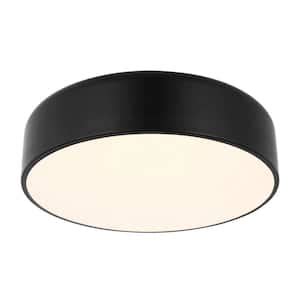 SMRTLite By NBG HOME 15 In Black Nickel Integrated LED Trim Flush