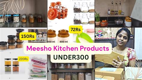 Meesho Kitchen Products Starts 70rs Meesho Unboxing Meeshohaul