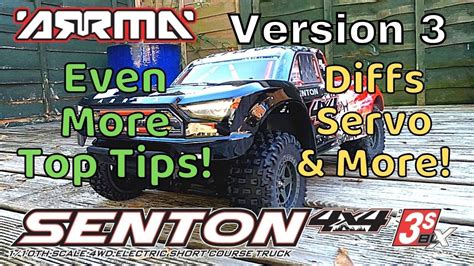 Arrma Senton S Blx V Maintenance Diff Servo Arrma S Upgrades