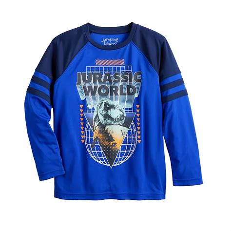 Boys 4 12 Jumping Beans® Jurassic World Long Sleeve Active Graphic Tee