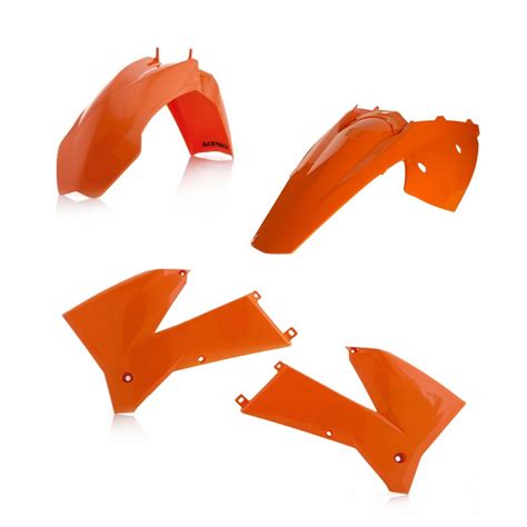 Acerbis Plastik Kit Ktm Exc Orange Farbe Euro