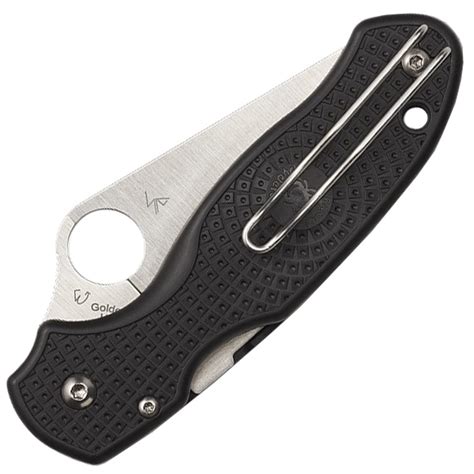 Spyderco Para 3 Black Frn Handle Folding Blade Knife Gorilla Surplus