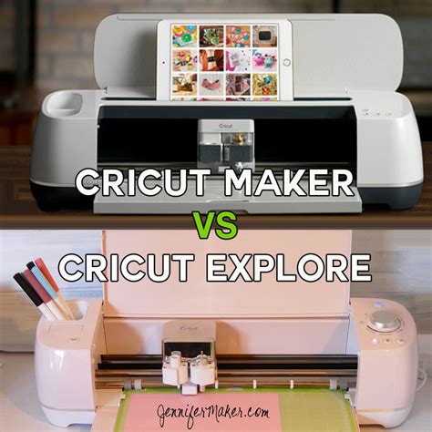 Cricut Maker vs. Cricut Explore: What's Different, What's Best ...
