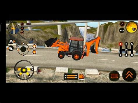 Backhoe Loader Jcb Simulator Real Jcb Game D Jcb Driving Simulator